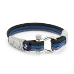 Морской браслет для мужчин и женщин в синих тонах — № 3095 фото 4