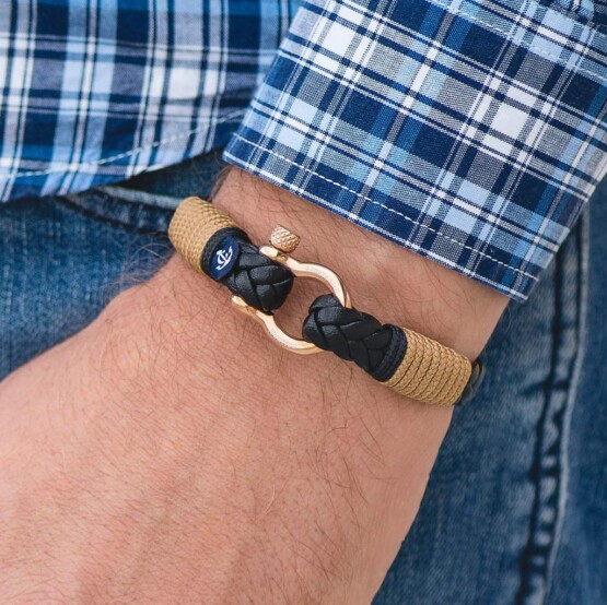 Кожаный браслет — Jack Tar #10027