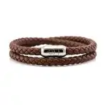 МАГНИТНЫЙ КОЖАНЫЙ БРАСЛЕТ CNJ #10051