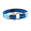 Чёрно-Синий морской браслет для мужчин и женщин — № 5103 фото 1