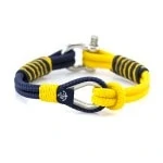 Жёлто-Синий браслет морской тематики Унисекс — THIMBLE 730 SLIM