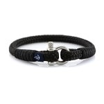 Тонкий Чёрный браслет для мужчин и женщин — CORSAIR SLIM 888