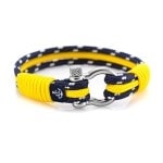 Браслет синего цвета для мужчин и женщин — № 5116