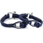 Парные браслеты синего цвета — № 962