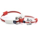 Парные браслеты бело-синего цвета — № 959 (Копировать)