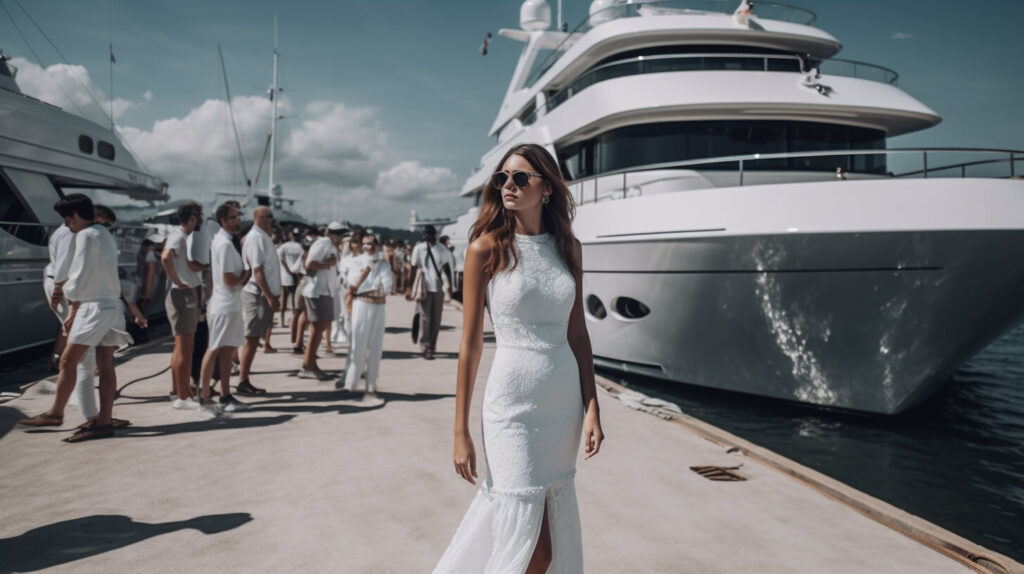 evenimente de modă și yachting