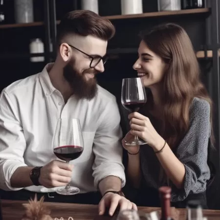 degustare de vinuri in cuplu
